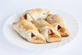 Sausage in flaky pastry