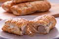 Sausage Roll on plate