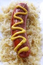 Sausage with Sauerkraut