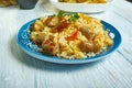 Sausage squash risotto