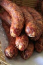 Sausages from Montb liard Royalty Free Stock Photo