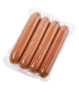 Sausages In A Plastic Package