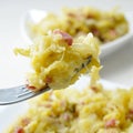 Sauteed cabbage with bacon