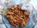 Sauteed sweet spicy oyster mushrooms without msg