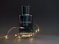 SAUVAGE Parfum by Dior. Aftershave Perfume Fragrance for Men by French Fashion House Christian Dior. Usa, March 2020 Royalty Free Stock Photo