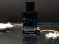 SAUVAGE Parfum by Dior. Aftershave Perfume Fragrance for Men by French Fashion House Christian Dior. Usa, March 2020