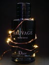 SAUVAGE Parfum by Dior. Usa, January 2020 Royalty Free Stock Photo