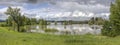 Sauvie Island lake and bird sanctuary Oregon.