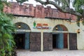 The Savanna Oasis dining area and event venue space at ZooTampa at Lowry Park - Tampa, Florida, USA