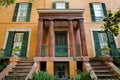 Savannah architecture Royalty Free Stock Photo