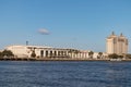 Savannah Convention Center Exterior along the Savannah River in Savannah Georgia