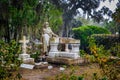 Taliaferro Angel at Bonaventure Cemetery at Savannah Georgia