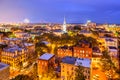 Savannah, Georgia Skyline Royalty Free Stock Photo