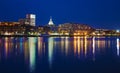 Savannah Riverfront at Dusk