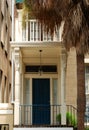 Savannah Townhouse Door Royalty Free Stock Photo
