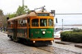 Savannah Trolley Car Royalty Free Stock Photo