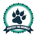 Save the animals design