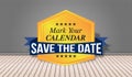 Save the Date badge - Mark your Calendar