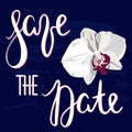 Save the Date orchid