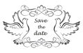Save the date Royalty Free Stock Photo