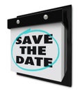 Save the Date - Wall Calendar