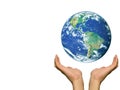 Save Earth 2 Royalty Free Stock Photo