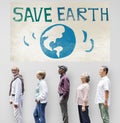 Save Earth Ecology Environment Conservation Concept