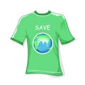 Save earth t-shirt