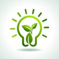 Save green environment idea and concept Royalty Free Stock Photo