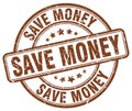 save money brown stamp