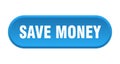 save money button Royalty Free Stock Photo