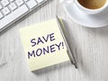 Save money Royalty Free Stock Photo