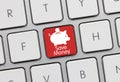 Save Money - Inscription on Red Keyboard Key Royalty Free Stock Photo