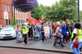 Save our riverbank ward demonstration.