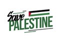 Save palestine banner poster for freedom and human rights background