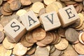 Save Pennies Royalty Free Stock Photo