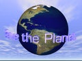 Save the Planet Royalty Free Stock Photo