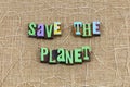 Save planet earth nature day universe protect environment recycle Royalty Free Stock Photo
