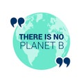 Save Planet Earth poster design template. Royalty Free Stock Photo