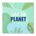 Save planet poster