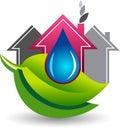 Save rain water logo