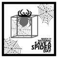 Save A Spider Day