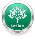 Save tree and save nature badge background