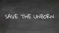 SAVE THE UNBORN, Presentation, Introduction, Hand Write