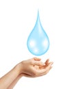 Save Water Concept Royalty Free Stock Photo