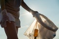 Save water. Volunteer pick up trash garbage at the beach and plastic bottles are difficult decompose prevent harm aquatic life.