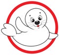 Save white-coat seal