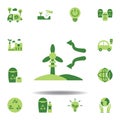 save the world, ecology and environment colored icon. Elements of save the earth illustration icon. Signs and symbols can be used Royalty Free Stock Photo