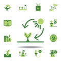 save the world, ecology and environment colored icon. Elements of save the earth illustration icon. Signs and symbols can be used Royalty Free Stock Photo