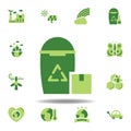 save the world, paper recycle colored icon. Elements of save the earth illustration icon. Signs and symbols can be used for web,